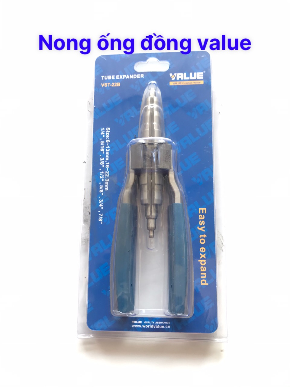 Nong ống đồng value vst-22b phước mãi