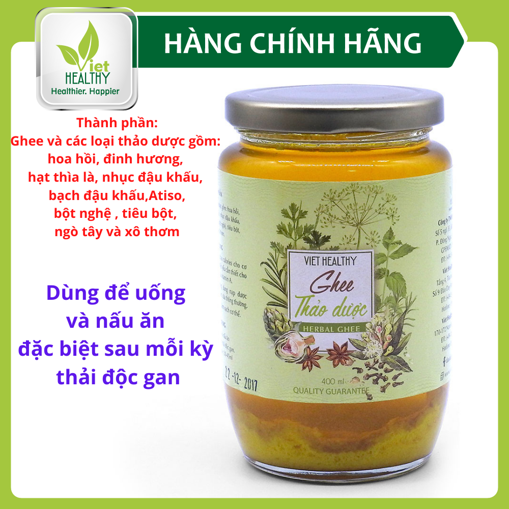 Ghee thảo dược 400ml