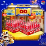 [SALE TẾT] Combo 2 Thùng 24 Chai Nước Tăng Lực Sting Dâu (330ml/chai)