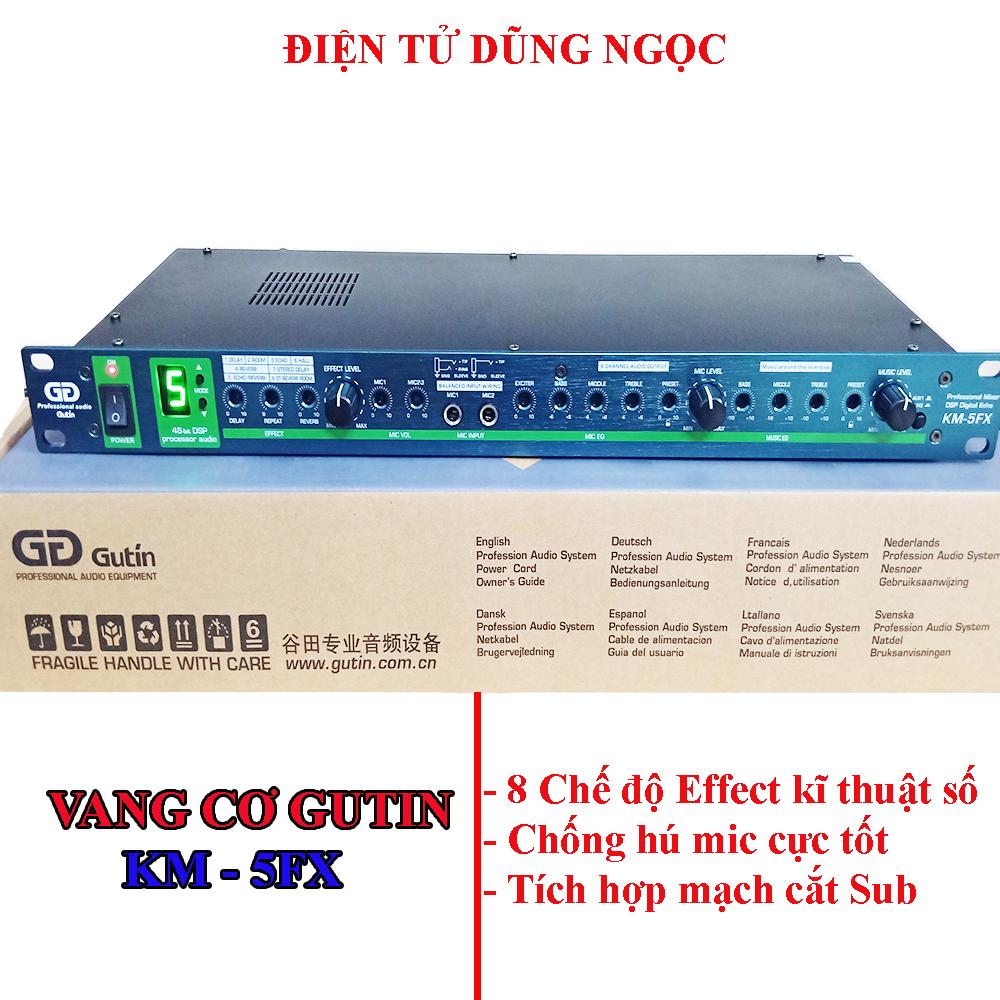 Vang cơ GD KM-5FX karaoke chống hú Chip IC lớn