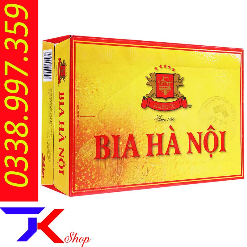 Bia Lon Hà Nội 24 lon 330ml-Lon
