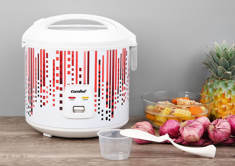 Nồi cơm nắp gài Comfee 1.8 lít CR-CM1820(D) Hàng trưng bày 99% Lòng nồi Hợp kim nhôm phủ chống dính