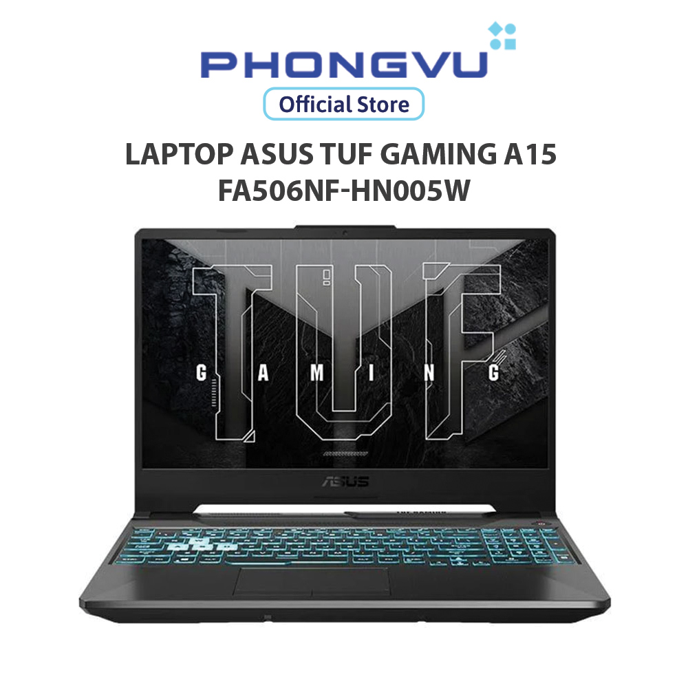 [Nhập ITL3M0 giảm 12% tối đa 3TR] Laptop Asus TUF Gaming A15 FA506NF-HN005W (AMD Ryzen 5-7535HS) (Đen) - Bảo hành 24 tháng