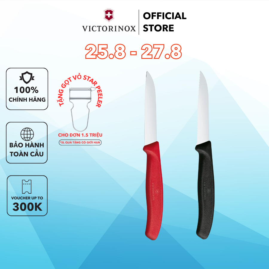 Dao cắt gọt 8cm Swiss Classic Victorinox Thụy Sỹ