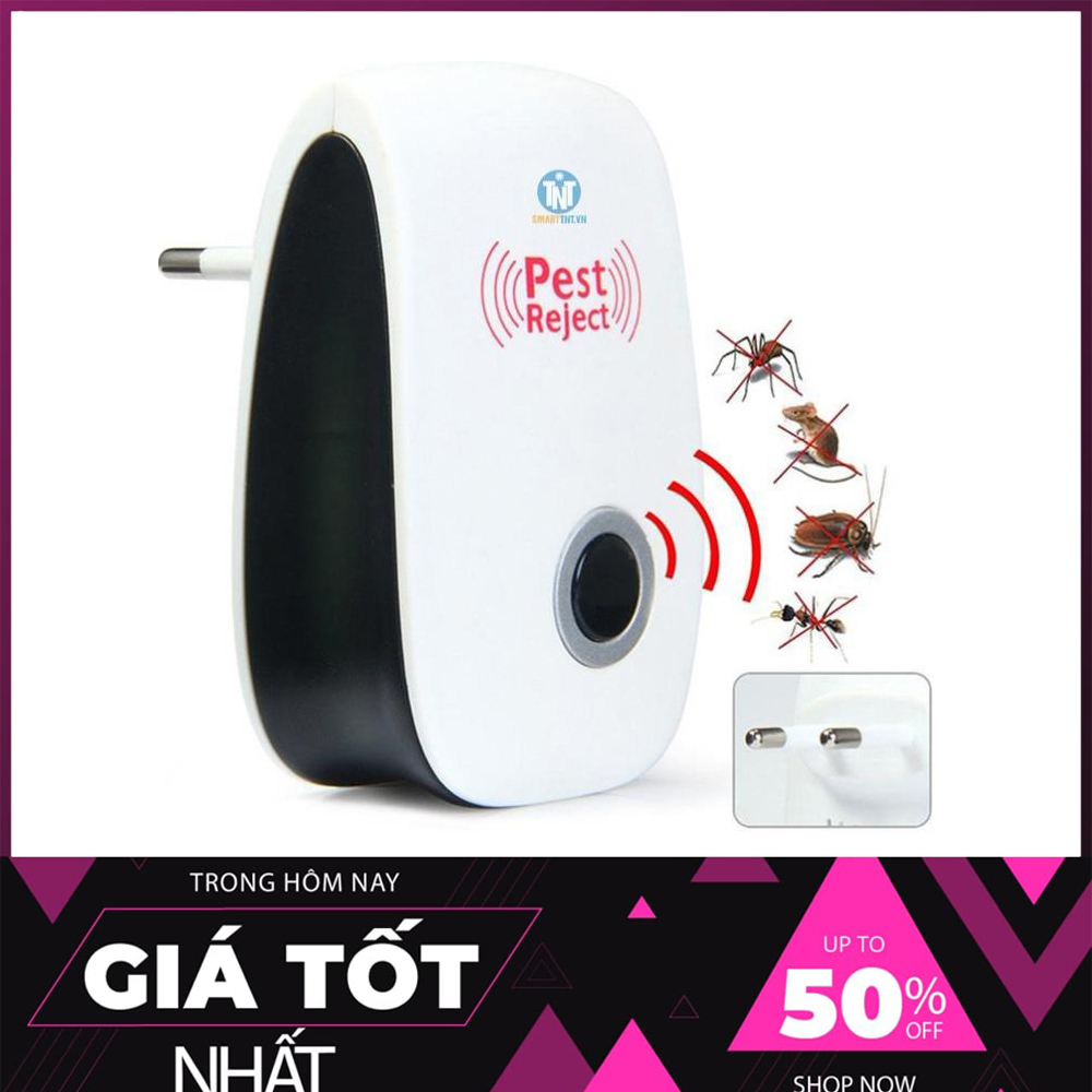 Máy Xua Đuổi Chuột, Máy Đuổi Côn Trùng Thành Công 100% TL315, Đuổi Tất Cả Các động vật Gây Hại Như : Chuột, Ruồi, Muỗi, Dán + Tặng vòng Tỳ Hưu phong thuỷ