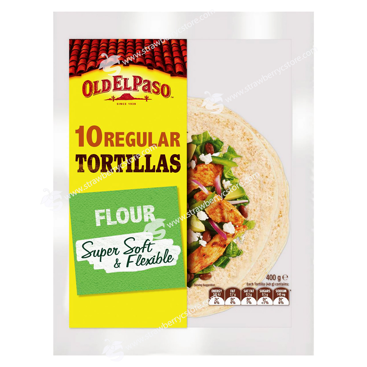 Vỏ Bánh Old El Paso Mexican Burrito Regular Tortillas