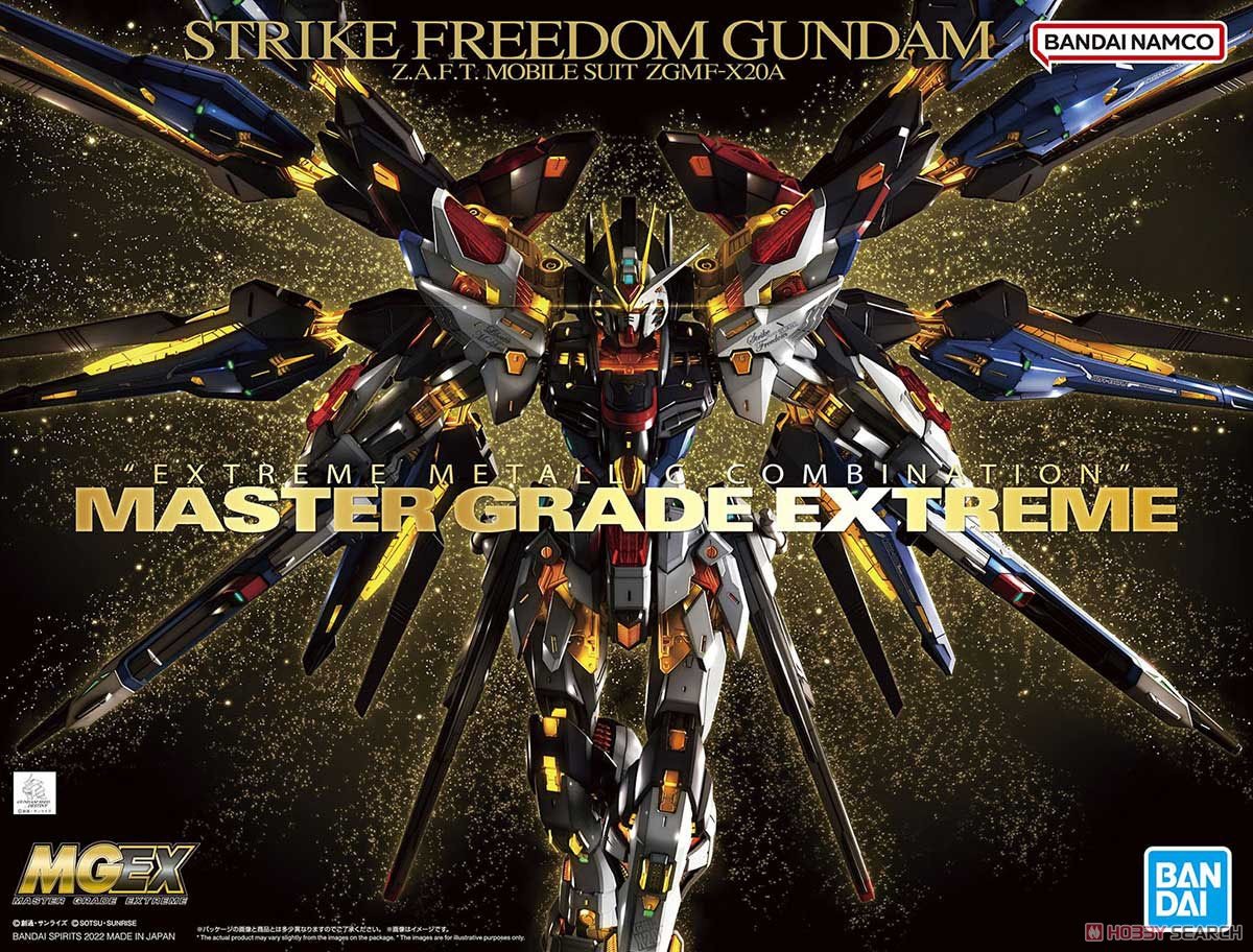 Mô hình strike freedom gundam mg ex 1/100 lắp ráp gunpla bandai chính hãng