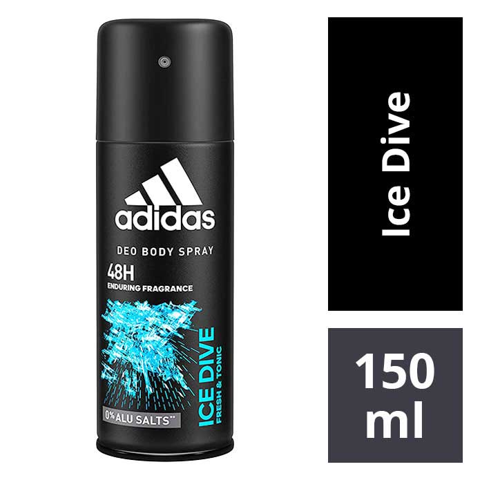 Xịt khử mùi nam Adidas Deo Body Spray 24H Fresh Power 150ml #Ice Dive