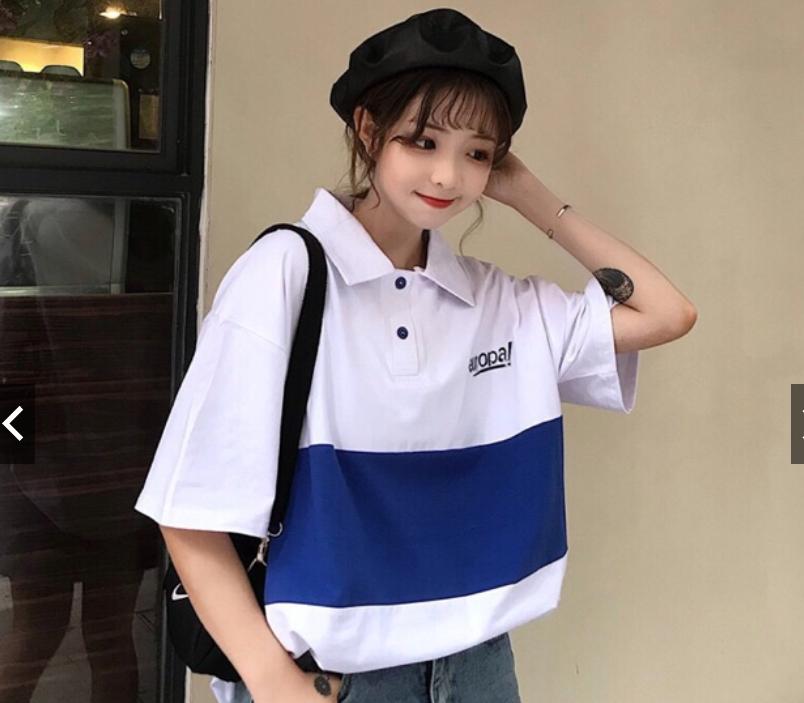ÁO THUN TAY LỠ FORM RỘNG CÓ CỔ XƯỞNG TRÙM SỈ GIÁ RẺ