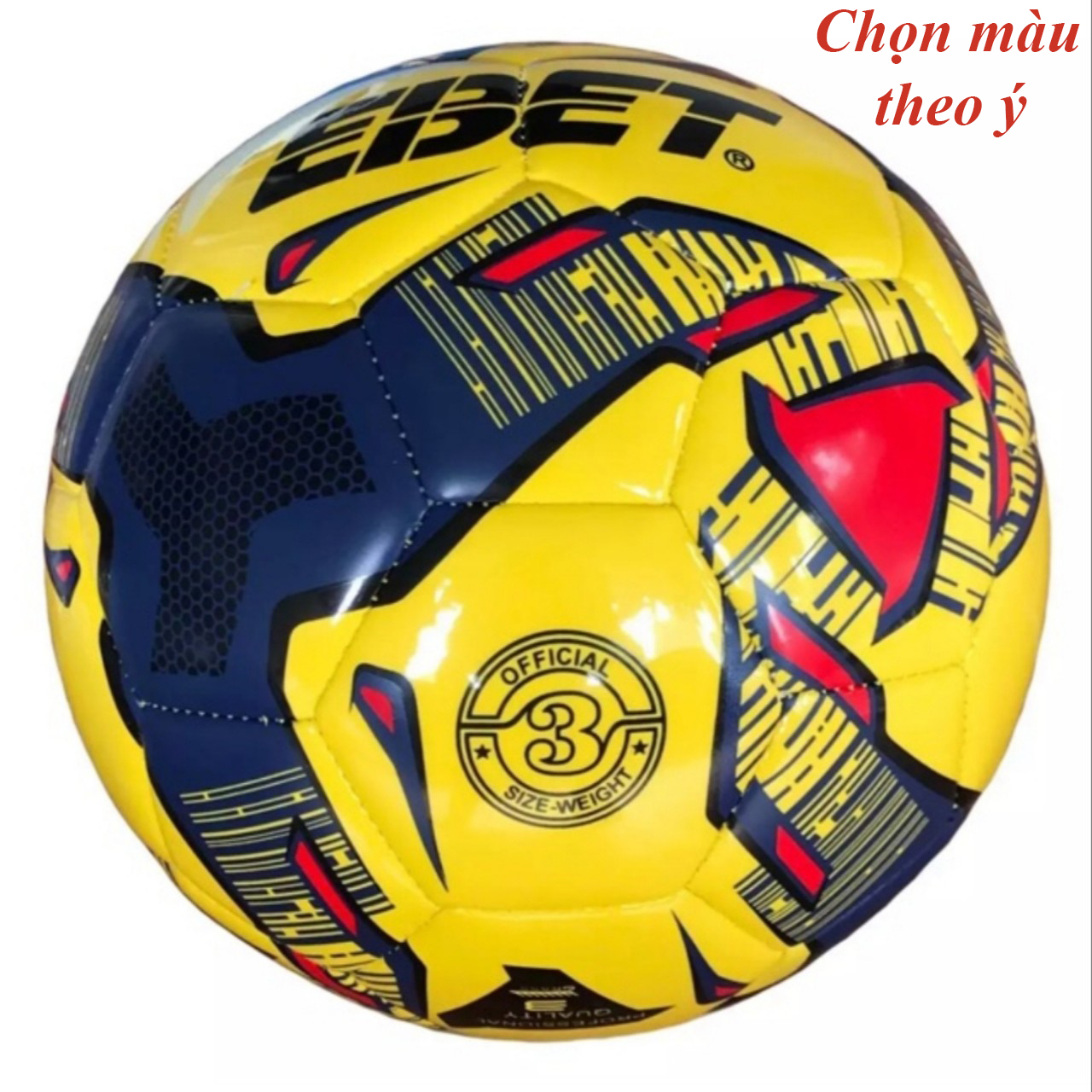 Bóng đá Động Lực và Bách Hiền trẻ em Size 3 + Tặng kim bơm bóng (Chọn màu theo ý)