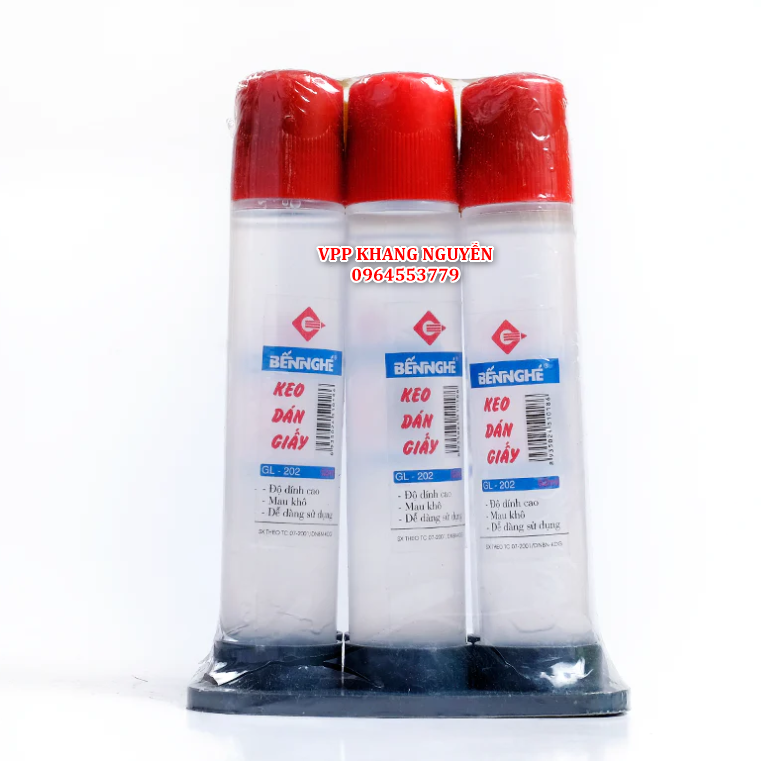 Keo dán giấy bến nghé chai lớn 52gram
