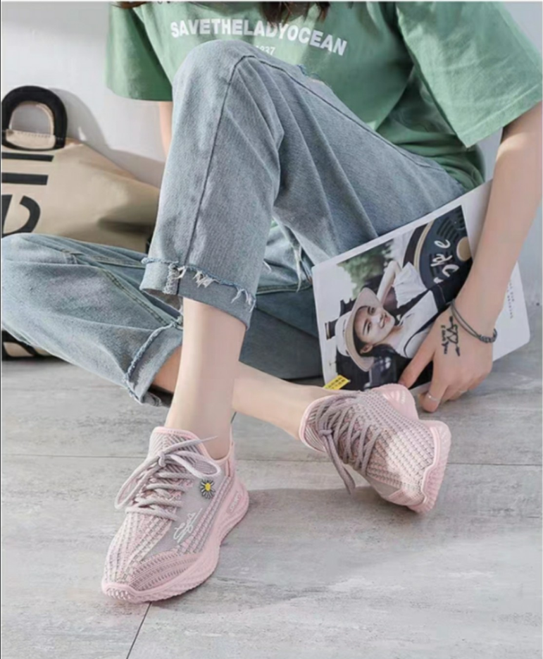 giày nữ sneaker 👠 giày sneaker nữ cổ chun ôm fom
