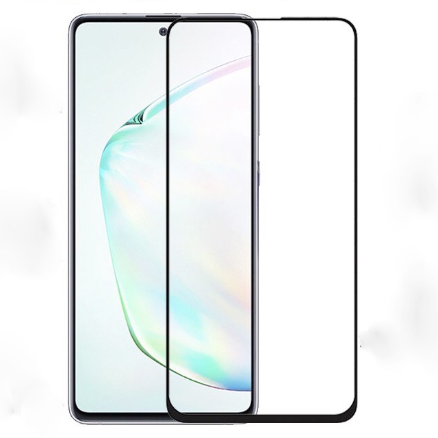 Miếng dán kính cường lực cho Samsung Note 10 Lite/ S10 Lite full màn hình