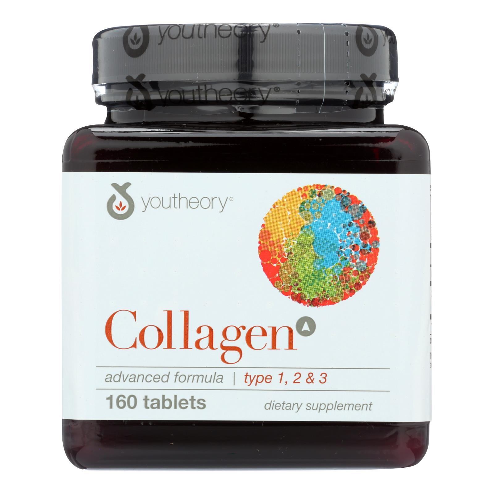 Viên uống bổ sung collagen youtheory 290 viên  collagen Type 123, chống lão hóa, nội địa Mỹ