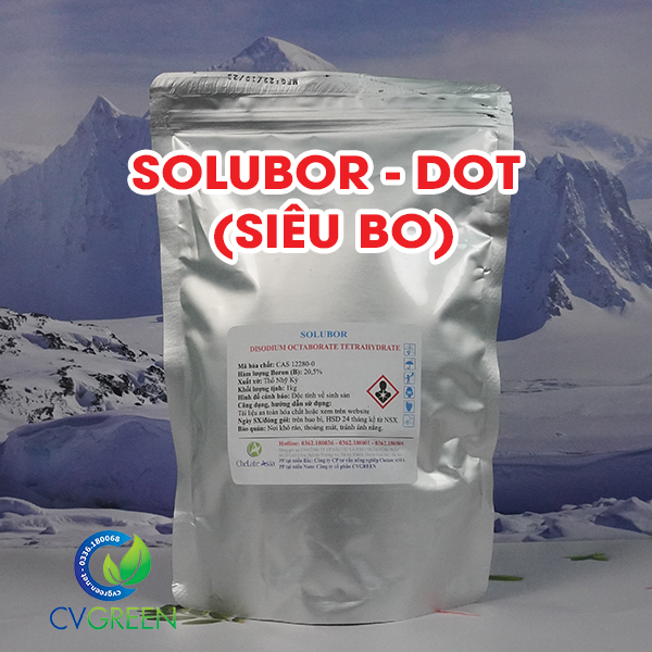 Solubor - etidot tan trong nước