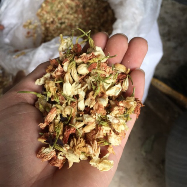 1kg Trà Nụ Hoa Nhài, Hoa Lài Khô thơm sạch không vụn
