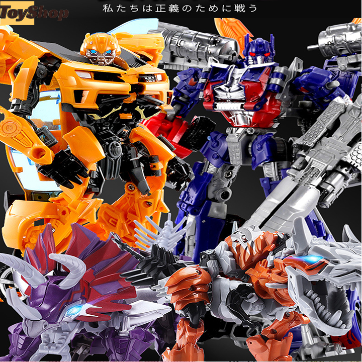 Robot thông minh optimus prime đồ chơi robot robot biến hình chó robot xe biến hình robot bien hinh đồ chơi cho bé trai 5 tuổi bumblebee con robot
