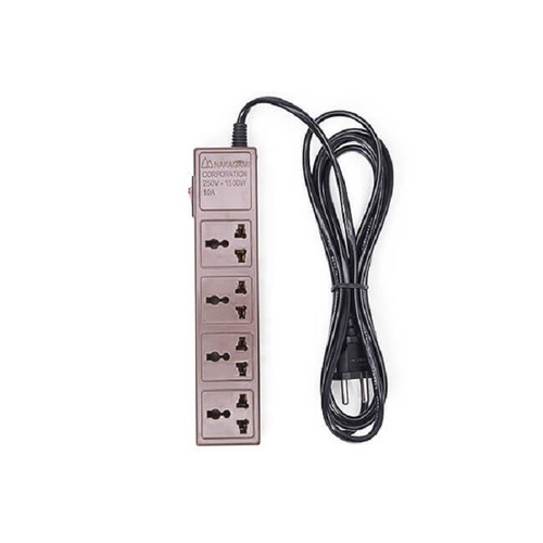Ổ cắm điện đa năng 4 lỗ tự ngắt Nakagami công nghệ Nhật Bản dây 2m - 3m - 5m | Vạn Phát Store