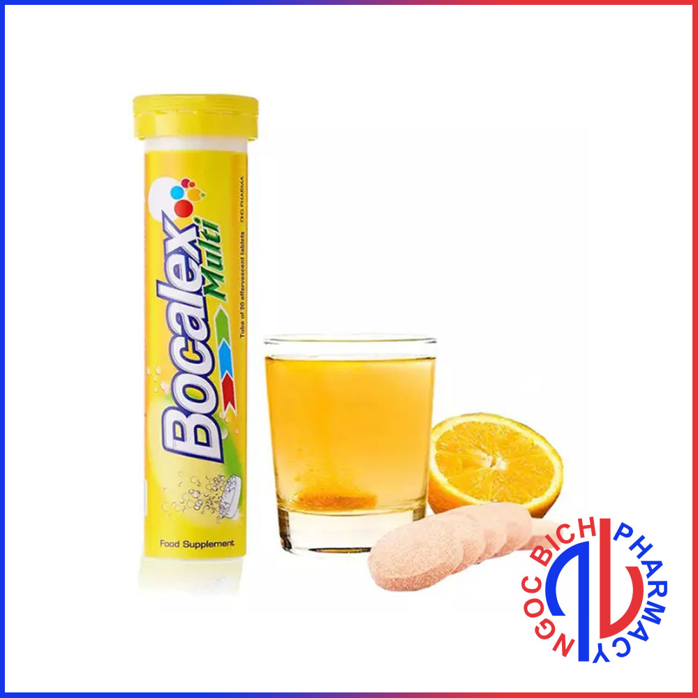 Viên sủi bocalex - bổ sung vitamin - tuýp 24 viên - dhg