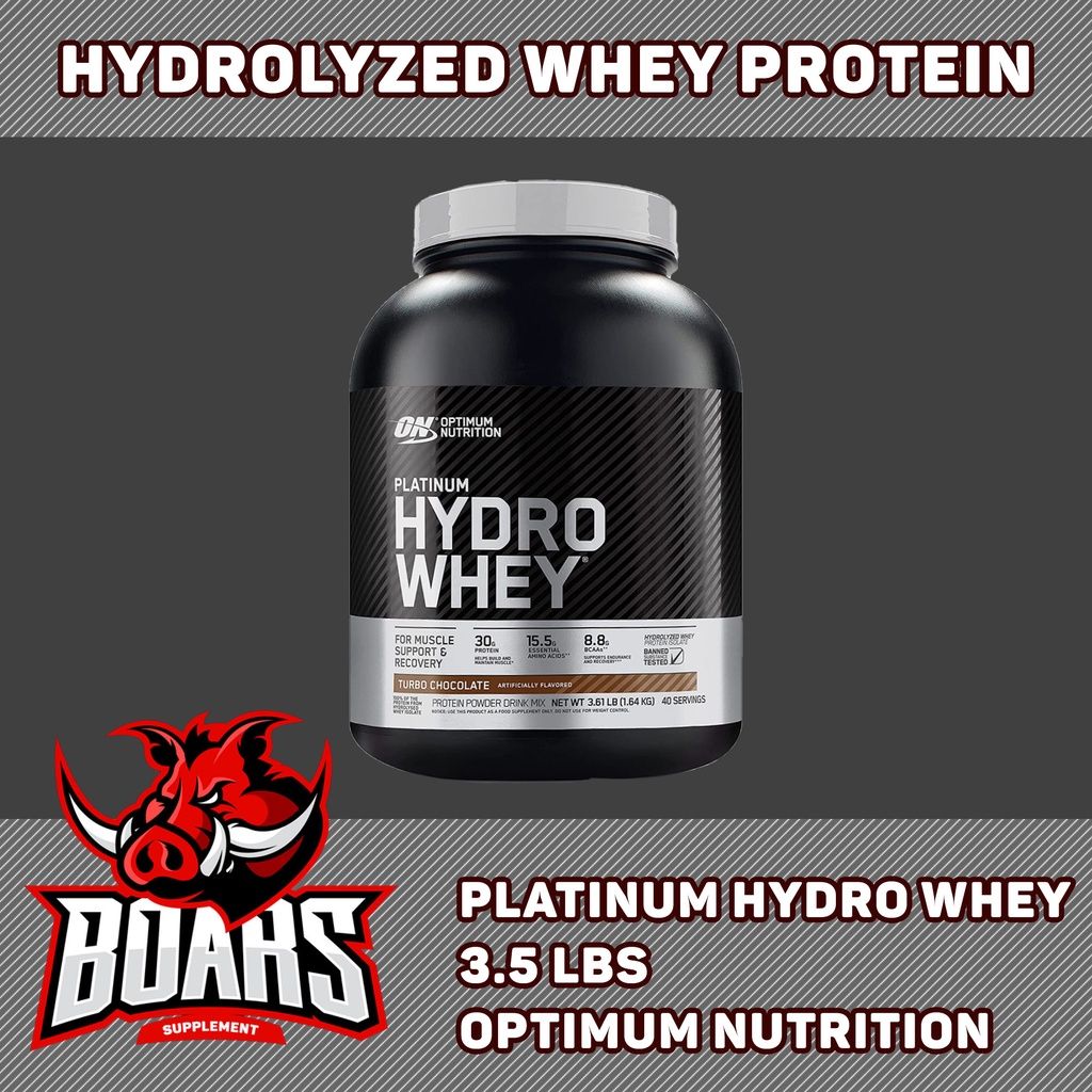Platinum hydrogen whey-pure hydrolyzed whey protein-3.5 lbs