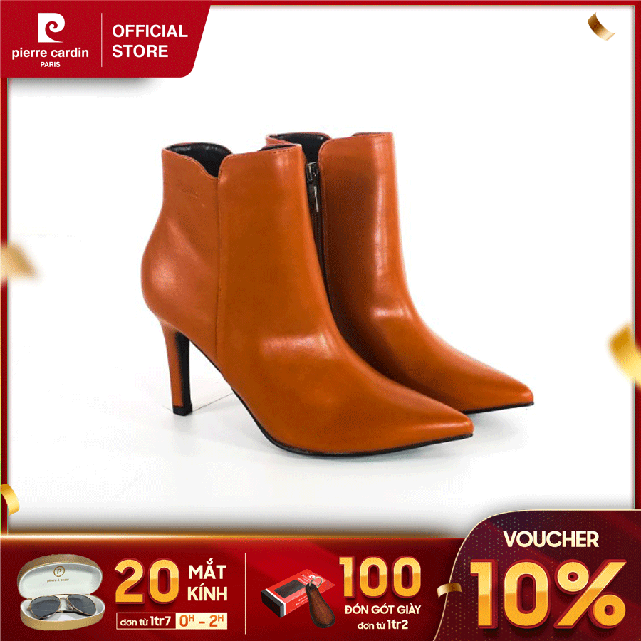 VOUCHER 30% Giày boots da nữ Pierre Cardin - PCWFWSG 209