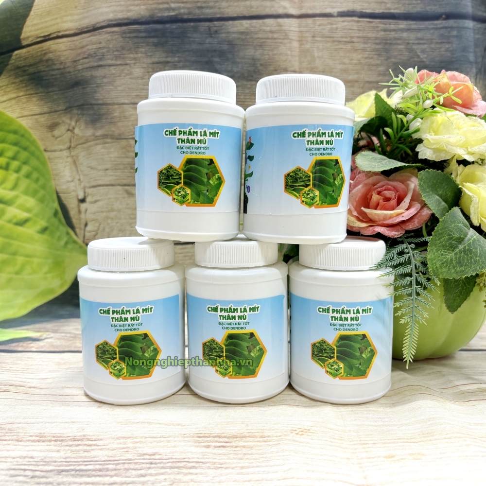 Chế phẩm lá mít thân nù - lọ 100g – Phân bón siêu tốt cho Phi Điệp