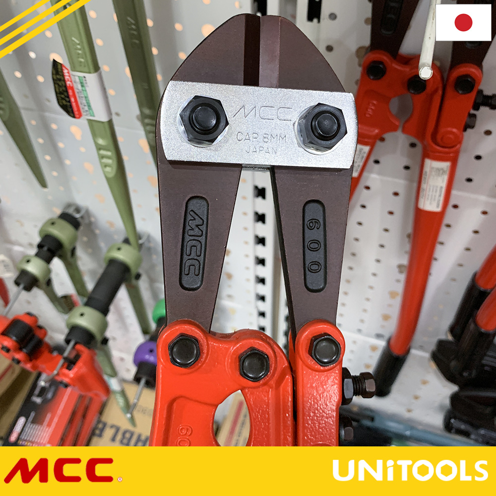 Kìm cắt cộng lực mcc japan, loại heavy duty 24 inch bc-0960 cắt sắt thép siêu cứng tới 40 hrc