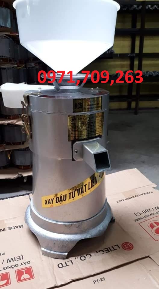 Máy xay vắt đậu nành liên hoàn 1.5kW motor dây đồng 0971709263