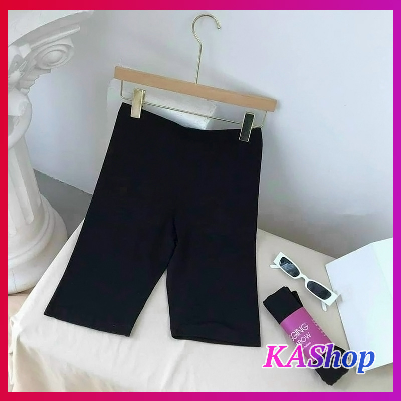 Quần legging gối cuộn tím Rainbow hot hit