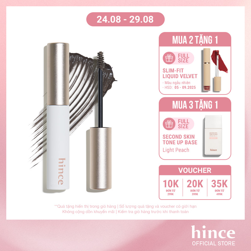 Gel Định Hình Chân Mày Có Màu hince Signature Brow Shaper 4Ml