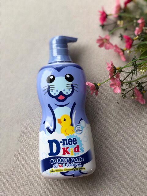 [HCM]Sữa tắm gội Dnee Kid MÀU TÍM hình thú cho bé 400ml Thái Lan