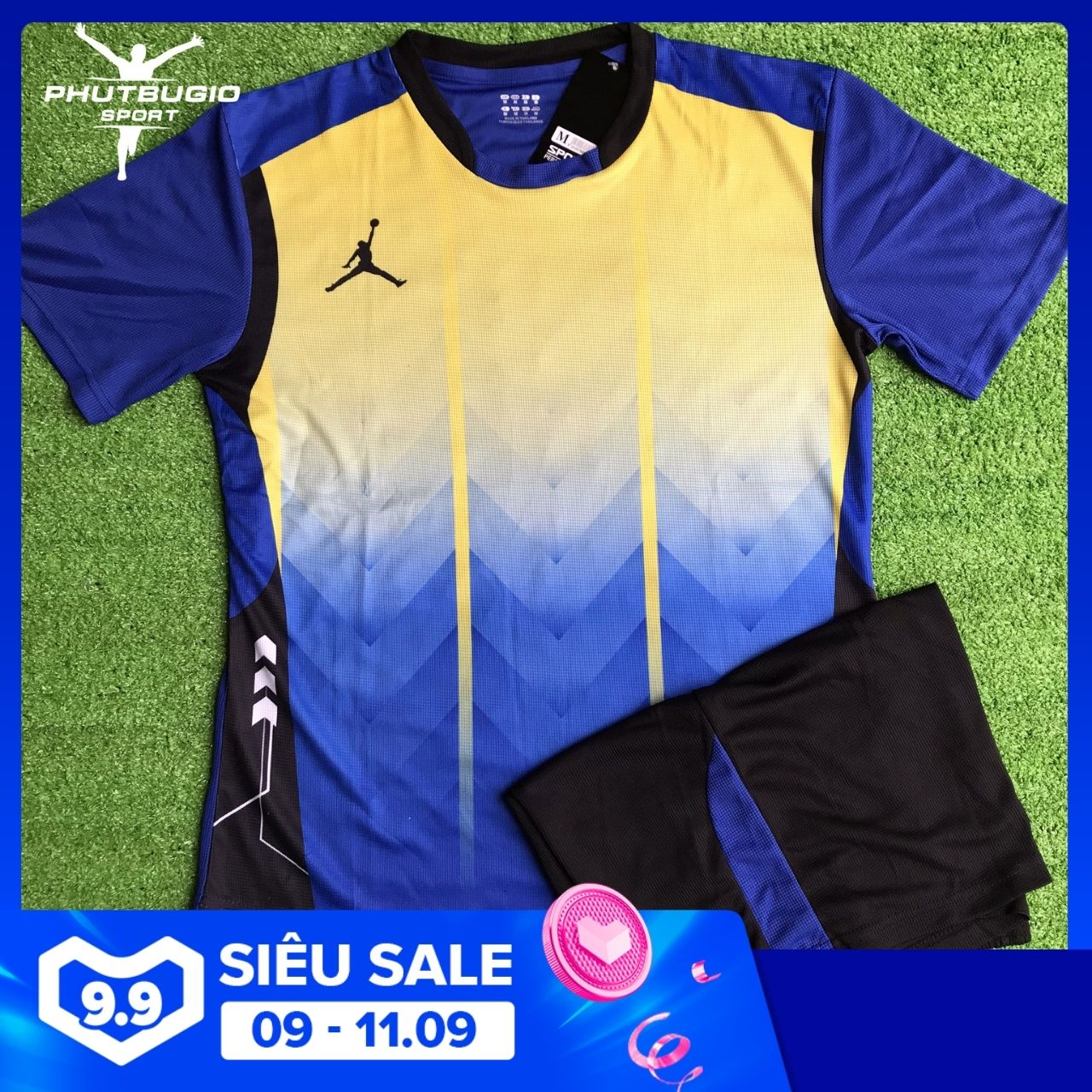 [ẢNH THẬT] Bộ quần áo thể thao bóng chuyền KHÔNG LOGO CHO NAM mới nhất chất liệu DỆT KIM CAO CẤP - Quần áo bóng chuyền / Phút Bù Giờ Sports