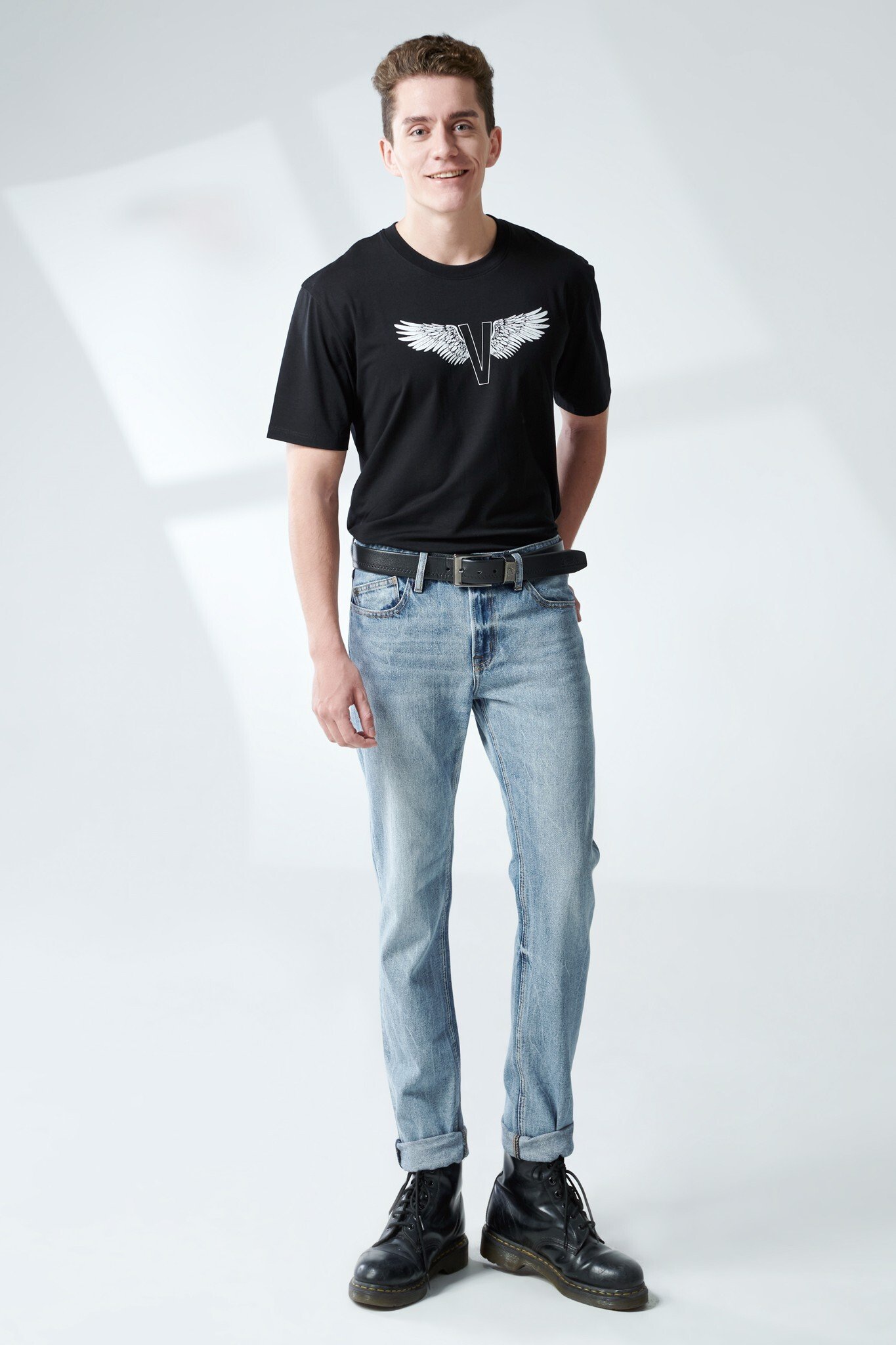 Quần jeans nam dáng straight v-sixtyfour - 220md4083f1940