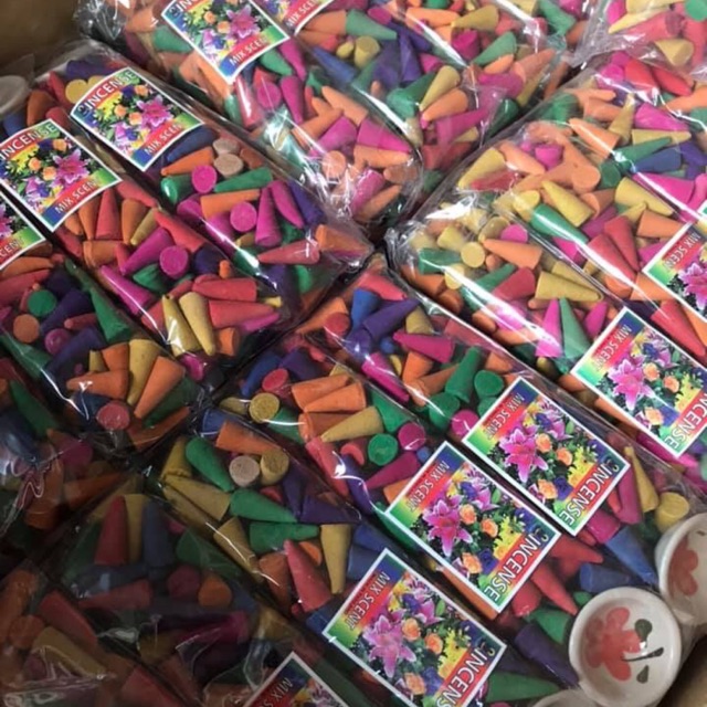 Hcm - trầm xông incense thái lan gói 100 nụ
