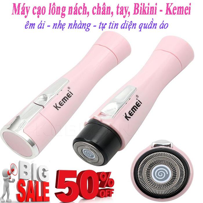 Máy triệt lông nách Kemei, lông tay, lông chân, lông mu, lông bikini, lông vùng kín,giúp tẩy lông hiệu quả, triệt lông vĩnh viễn- nhẹ nhàng loại bỏ các cọng lông vùng kín, không gây đau rát