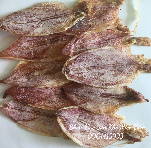 10 con mực khô như hình