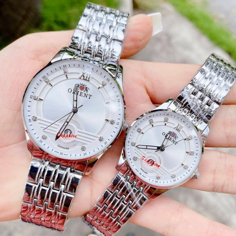 [HCM]Đồng hồ đôi nam nữ chống nước Đồng hồ nam dây kim loại 0RENT OR1 Size 40mmĐồng hồ nữ dây kim loại 0RENT OR1 Size 30mm fullbox - Đồng hồ nam thể thao - Đồng hồ đôi nam nữ cao cấpKiwi xanh