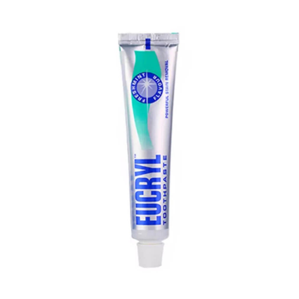 Eucryl - kem đánh răng eucryl làm trắng răng hương bạc hà 50g tooth paste freshmint