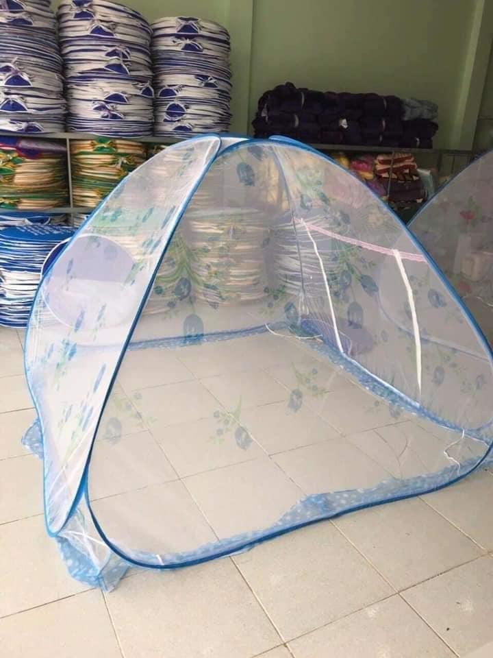Màn chụp tự bung ko đáy, Chống muỗi 1m8x2m