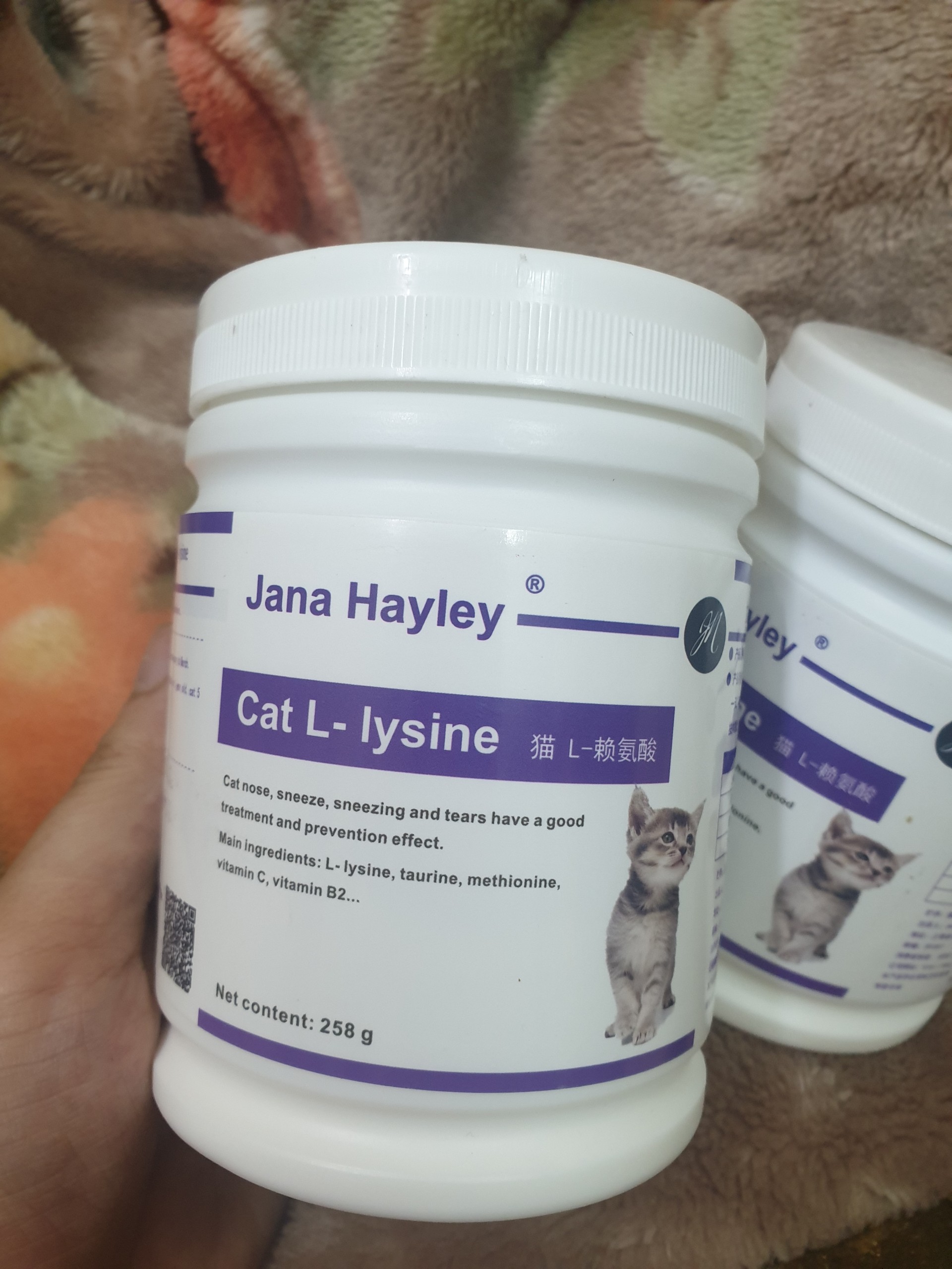 Hayley L-Lysine hô hấp, sổ mũi rất hiệu quả cho chó mèo