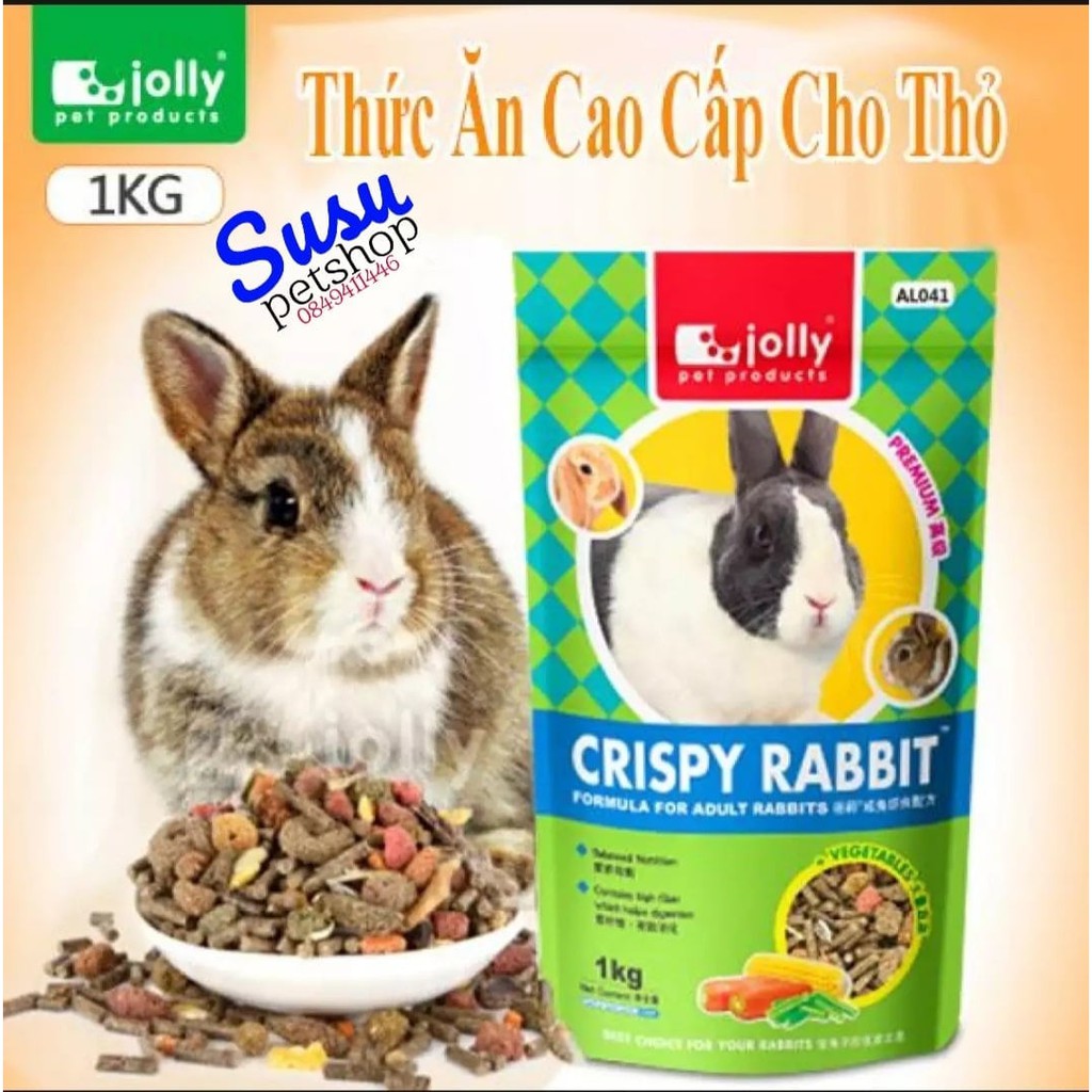 Cỏ nén cao cấp cho thỏ crispy 1kg - al041