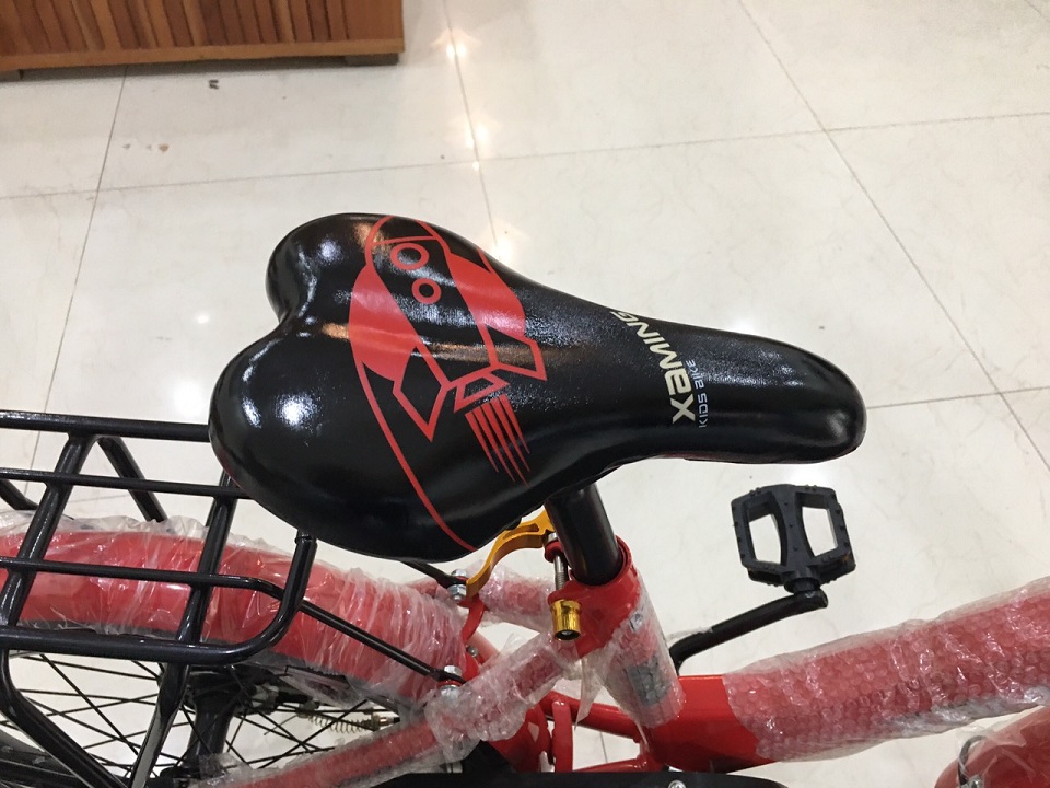 Xe đạp trẻ em thể thao Xaming có rỏ và gác baga size 14 16