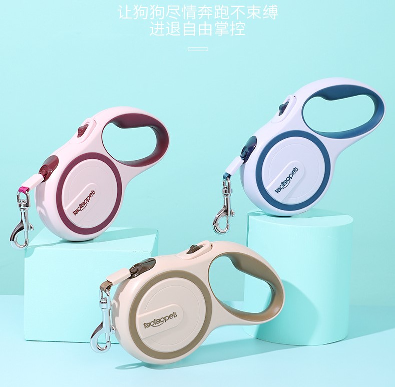 Dây dắt tự động dài 3m cho chó mèo