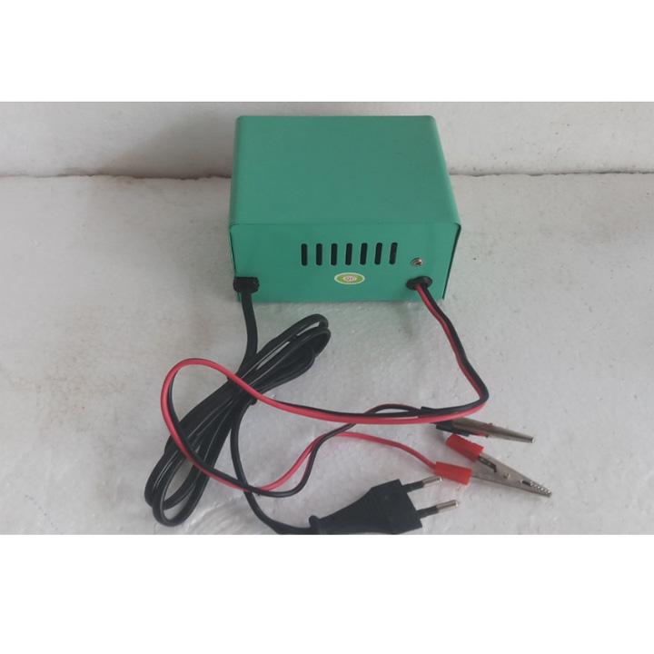 Bộ sạc bình ắc quy thông minh 2 chế độ 6v và 12v - 8a