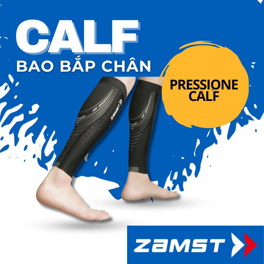 Băng Ống bảo vệ Bắp chân ZAMST chính hãng PRESSIONE CALF