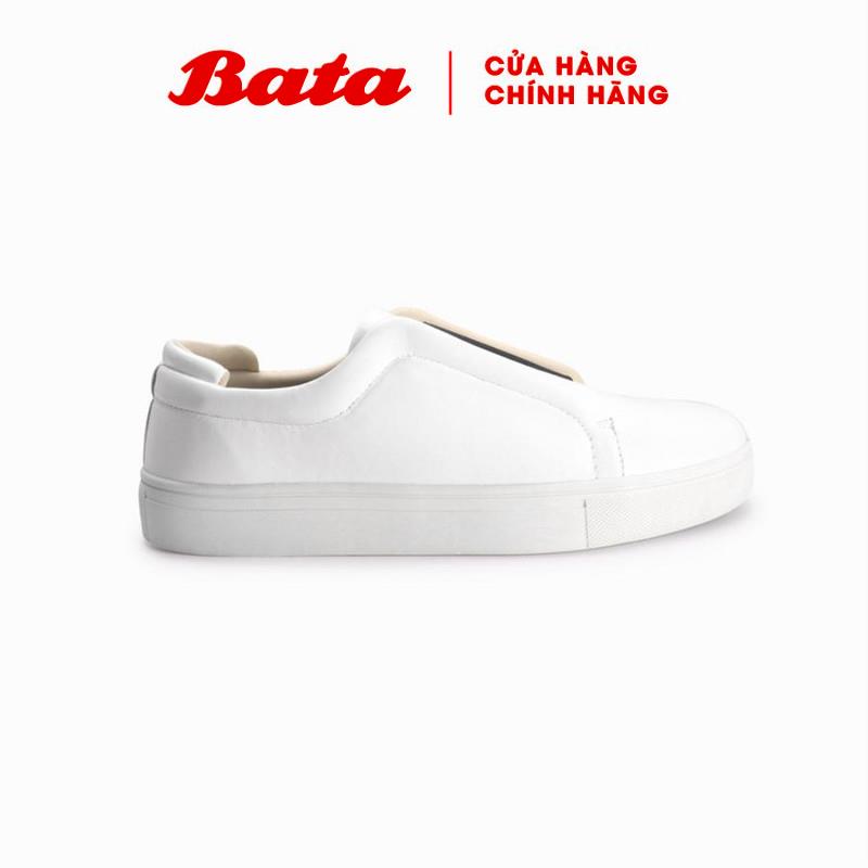 Giày thời trang nam màu trắng bata 851-1281
