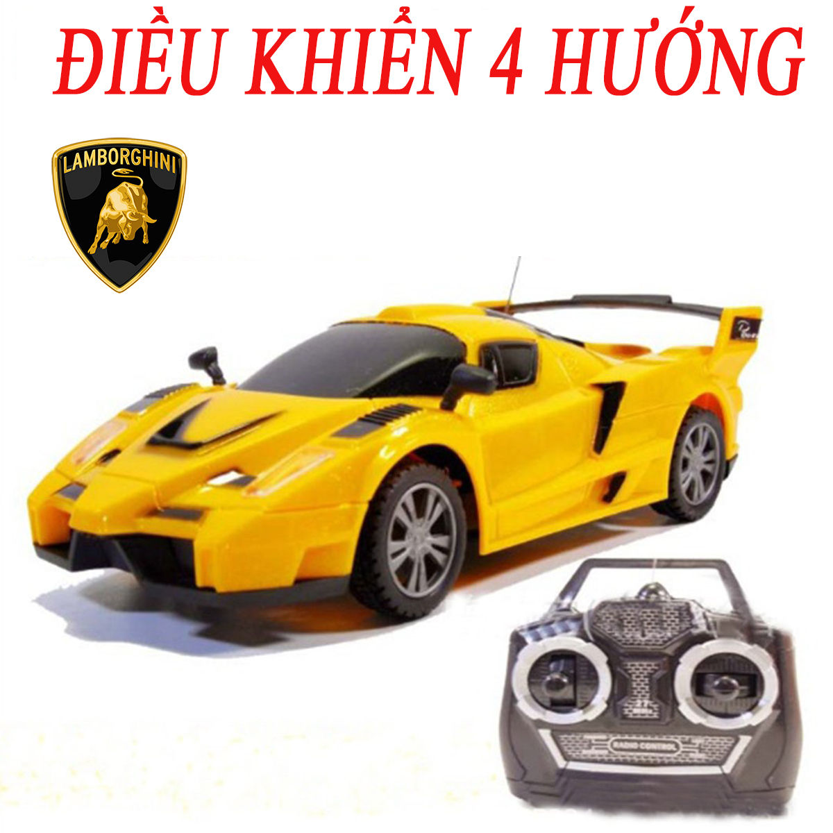 [HCM]Xe Ô Tô Điều Khiển 4 Hướng Tốc Độ Cao Tỷ lệ 1:24