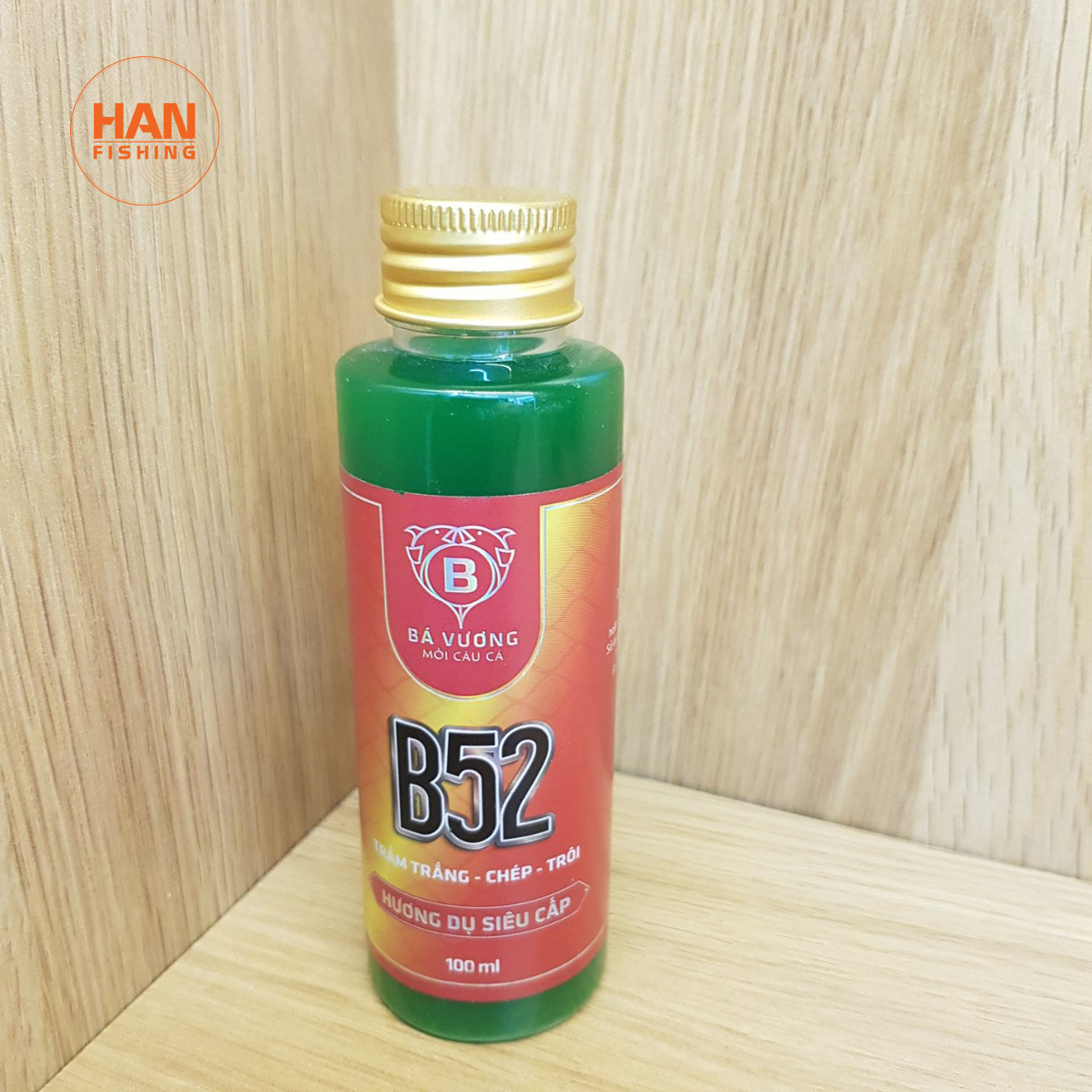 Hương dụ cá siêu cấp B52 Bá Vương chuyên trắm trắng, chép, trôi – Mồi Câu Bá Vương B52 – Han Fishing