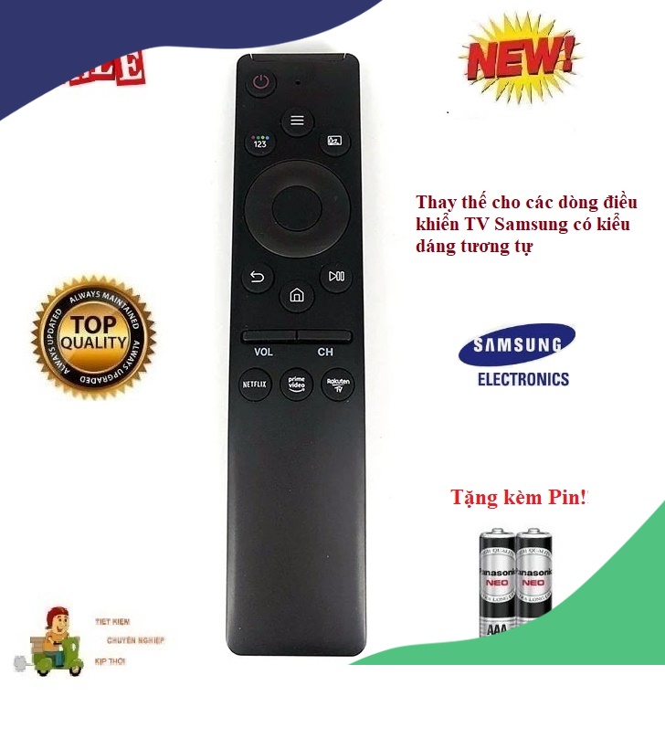 Remote Điều khiển tivi Samsung IR-1316 dùng thay thế tất cả các dòng điều khiển cơ,giọng nói TV Samsung