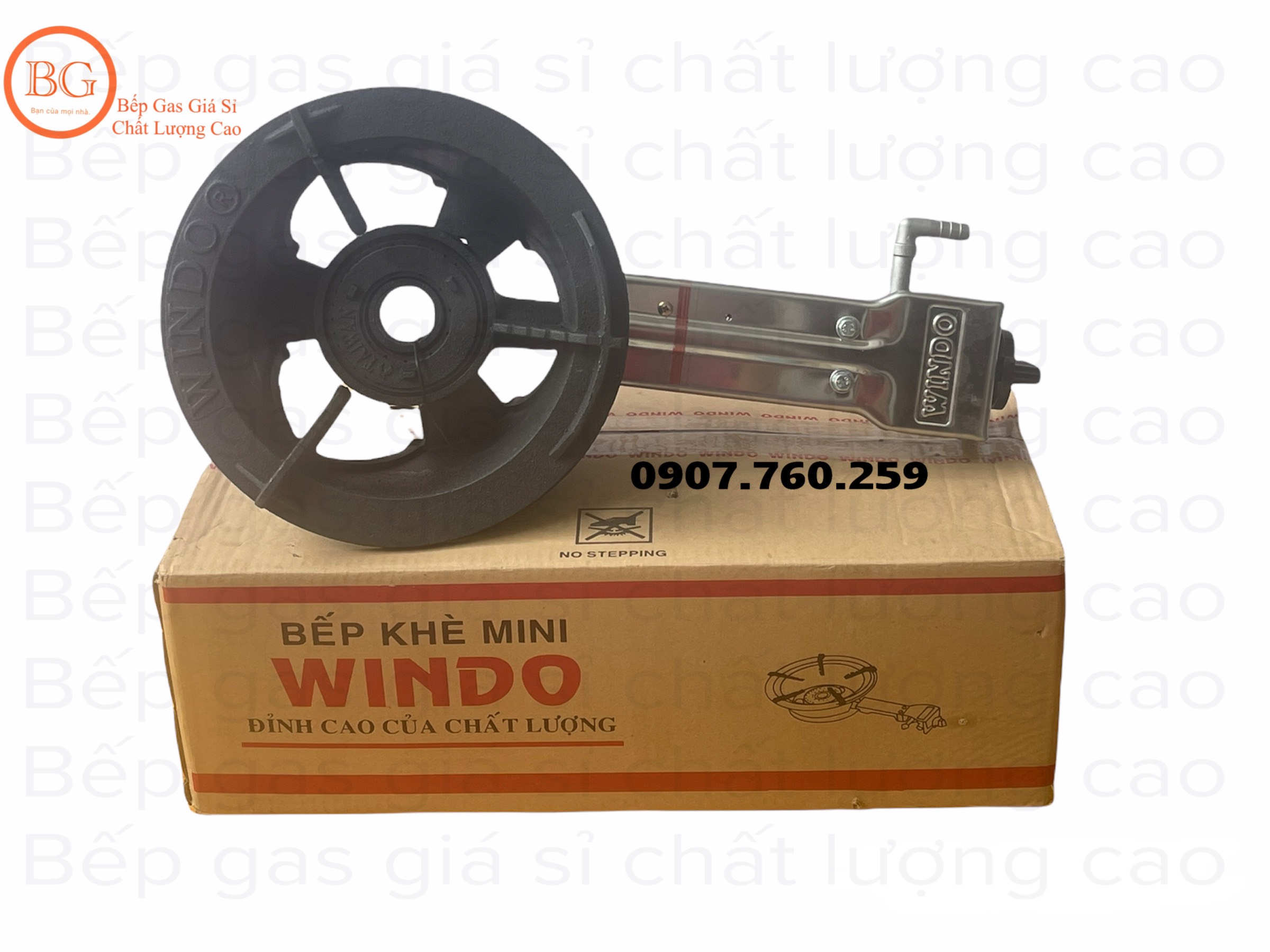Bếp Gas Công Nghiệp Khè Windo Mini
